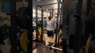 6 pullups with focus on activating lats and pulling from the back pullups formcheck progress [upl. by Matusow]