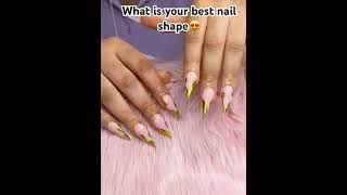 My favorite nail shape nailstyle nailsart nailsinspiration [upl. by Dyanne]