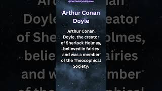 Arthur Conan Doyle [upl. by Aliuqa]