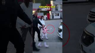 Ela estava chorando alto então o policial fez isso😭 shorts [upl. by Stanley]