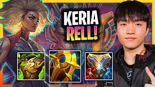 KERIA IS A BEAST WITH RELL  T1 Keria Plays Rell Support vs Senna Season 2024 [upl. by Yusem]