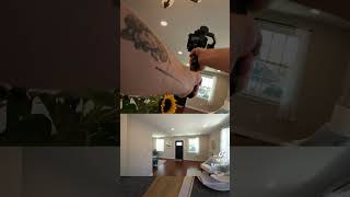 Low to high gimbal shot pov bts realestate photography video gopro [upl. by Venn195]