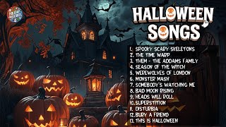 Best Halloween Songs 2024 🎃 Halloween Ambience Music 👻 Halloween Party Music Mix [upl. by Narud537]