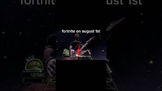 fortnite on august 1st [upl. by Ijneb]