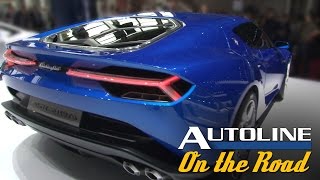 Lamborghini Asterion Hybrid Supercar Ready for Production  Paris Motor Show 2014 [upl. by Moselle]