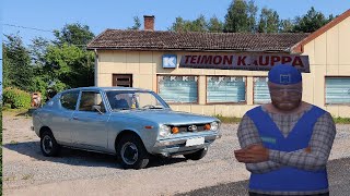 Datsun 100alla oikean elämän teimon kauppaan [upl. by Craw]