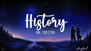 History  One Direction Lyrics [upl. by Bevin]