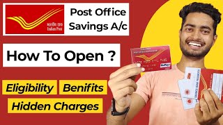 Post Office Savings Account  Full Review  India Post Payment Bank vs Post Office Savings Account [upl. by Ittam]