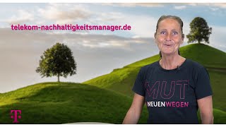 Telekom Nachhaltigkeitsmanager  Lieferantenmanagement [upl. by Airtina]