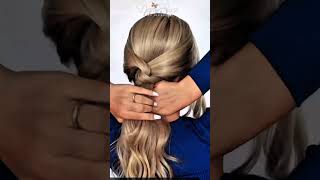 ❤️ Easy Super Cute Braided Ponytail Hairstyle  Pagans Beauty [upl. by Erodroeht]