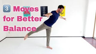 3 SingleLeg Balance Exercises for knee stability amp balance [upl. by Nirag]