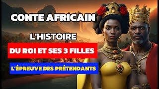 Conte africain  lhistoire du roi et ses 3 filles lépreuve des prétendants [upl. by Nirehtak]