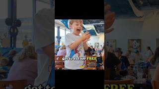 Kids eat for FREE at Disney World shorts [upl. by Marchak523]