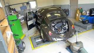 Final Dyno run VW 1776cc 198hp  7630 rpms [upl. by Pasadis]