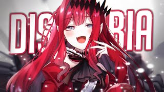 Nightcore  Disturbia Rock Version Lyrics [upl. by Nykal]