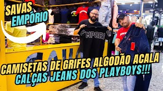 O MELHOR FORNECEDOR DE CAMISETAS E CALÇAS JEANS DE GRIFES DE LUXO DO BRÁS camisetas brás jeans [upl. by Pollak]