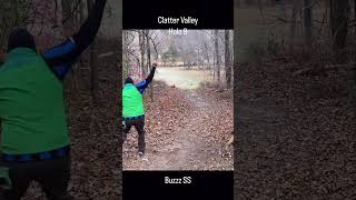 Disc Golf at Clatter Valley Hole 9 discgolf dog [upl. by Davin823]