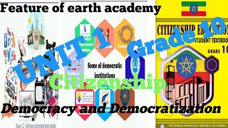 Grade 10 citizenship Unit 1 part 2 13 institutionalizing democracy [upl. by Ahnavas]