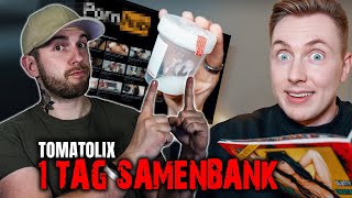 TOMATOLIX bei der Samenspende  KUNI reagiert [upl. by Aihsat]