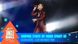 Alicia Keys  Empire State Of Mind Part II Live at Capitals Jingle Bell Ball 2023  Capital [upl. by Aserehc]