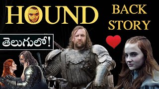 HOUND ముఖం ఎలా కాలింది Game Of Thrones Backstory gameofthrones gottelugu [upl. by Nahtanohj963]