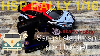 Rc Car HSP RALLY 110 Stabil dan Respons banget  Jakarta Hobby [upl. by Yesac97]