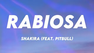 Rabiosa  Shakira feat Pitbull Lyrics Version 🐬 [upl. by Assilat]