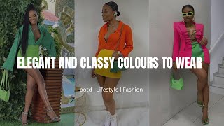 Best Colour combos to look Elegant and Expensive  How to match colours to Look Rich [upl. by Solotsopa]