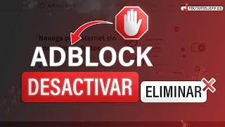 Desactivar ADBLOCK en Chrome ⛔ [upl. by Mccormick577]