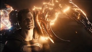 Black Superman Vs Steppenwolf Final Battle  Snyder Cut Justice League [upl. by Yatnuahc406]