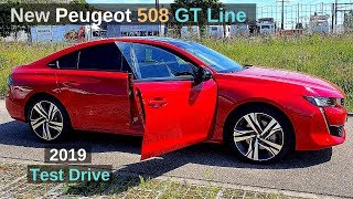 New Peugeot 508 GT Line 2019 Test Drive Review [upl. by Amabel]