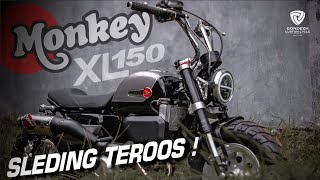 Tarikannya Binal cuy  HONDA MONKEY XL 150 [upl. by Okemak995]