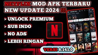 RIVIEW NETFLIX PREMIUM MOD APK TERBARU 2024 [upl. by Ahseiat]