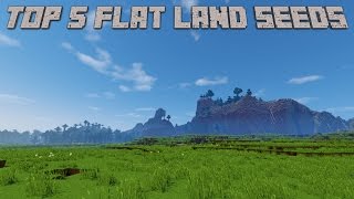 Top 5 Flat Land Minecraft Seeds 194 19 189 Good for Building 2016 [upl. by Hollyanne]