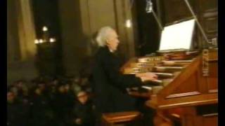 Guillou plays Bach ClavierÜbung III Preludium in E flat major BWV 552 [upl. by Elleirb]