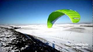 RcParaglider RcGIN Sprint Spiral 12R Opale Paramodels [upl. by Suoiradal]