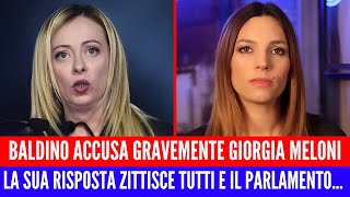 GIORGIA MELONI METTE A TACERE BALDINO E I 5 STELLE DOPO LE DURE OFFESE RICEVUTE [upl. by Crelin183]