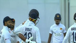 Heart Winning Gesture From Virat Kohli After Dimuth Karunaratne 100 [upl. by Warfeld]