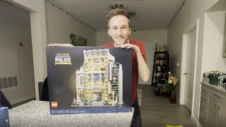 LEGO Modular Police Station 10278  Speed Build amp Review [upl. by Gawen]