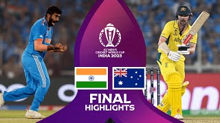 Cricket World Cup 2023 Final  IND v AUS  Highlights [upl. by Aillil865]