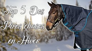 Humour TOP 5 DES PIRES CHOSES EN HIVER [upl. by Noet]