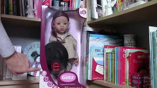 Götz Happy Kidz Carmen Xmas Edition Doll Unboxing and Review [upl. by Nigen]