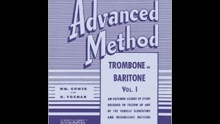 Page 52 No 9  Rubank Advanced Method for Trombone or Baritone Volume 1 [upl. by Adel175]