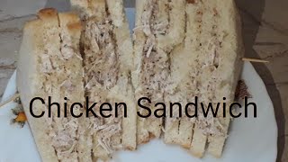 Chicken Mayonnaise sandwich recipe how to make chicken Mayonnaise sandwich easy and quick sandwich [upl. by Alletsirhc290]