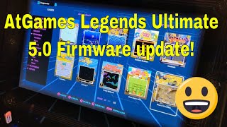 AtGames Legends Ultimate 50 firmware update with 27 Taito games 142 [upl. by Nywde]