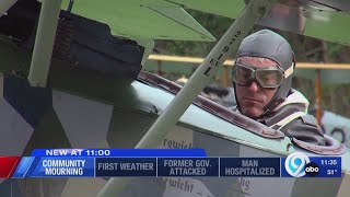 Cazenovia man dead after crashing replica World War I aircraft [upl. by Lundell]