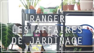 🌿 Mon rangement jardinage  Edition 2019  CONCOURS SUR INSTAGRAM [upl. by Aicenev]