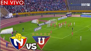 EL NACIONAL vs LIGA DE QUITO 12  FECHA 7  2024 [upl. by Durrej]