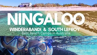 Western Australia’s BEST BEACH CAMPING on NINGALOO REEF Off Grid caravan adventure in paradise [upl. by Nallaf]