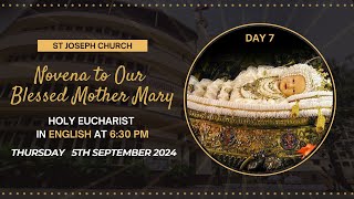 Daily Holy Eucharist  Holy Mass  630 pm Thu 5th Sep 2024 St Joseph Church Mira Road [upl. by Alehc85]